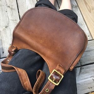 🔴 SOLD Vintage COACH (NYC) XL Saddle Bag